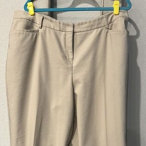 Lane Bryant Dress Pants Light Beige